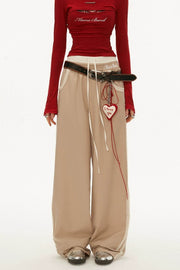 Two-Piece Fungus Wide-Leg Pants - My Store