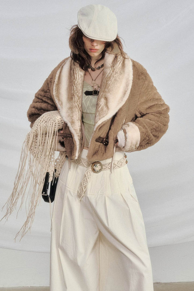 Twelve O'Clock Old Money Fur Jacket - My Store