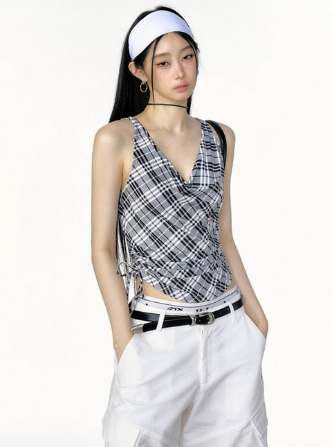 Curriges Plaid Top - My Store