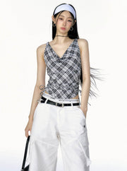 Curriges Plaid Top - My Store