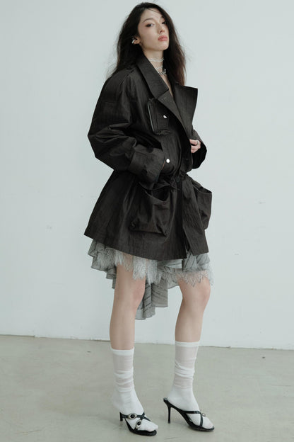 Pocket Windbreaker Jacket