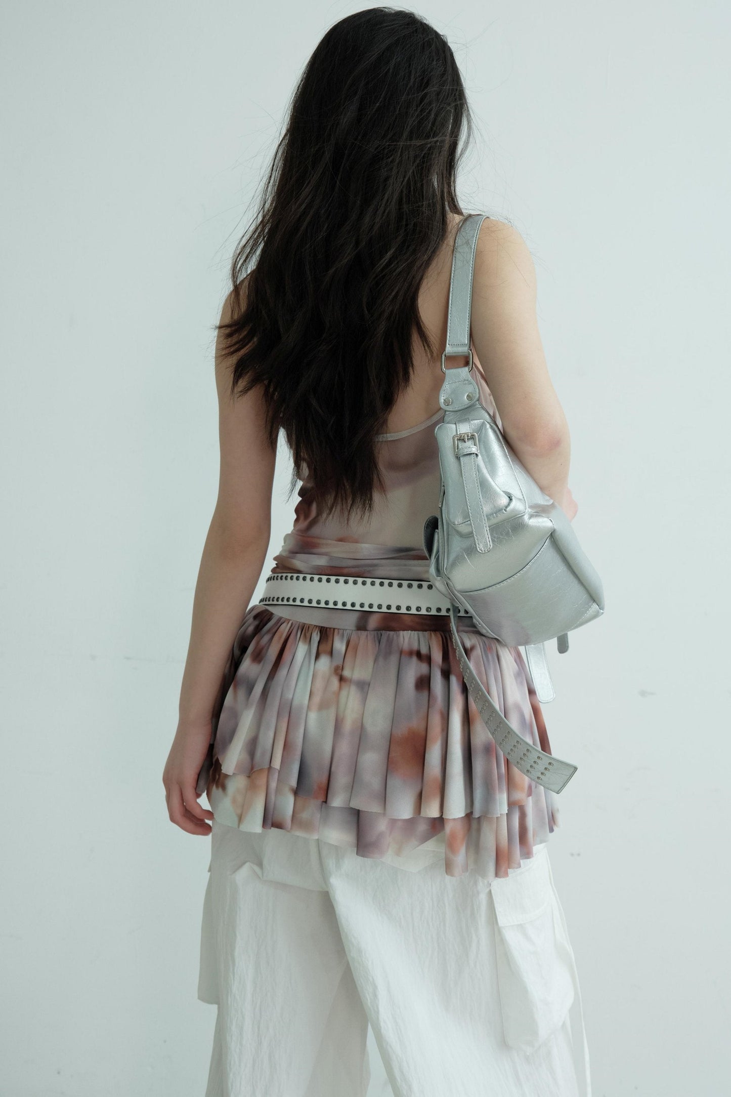 Elegant Pleated Draped Top
