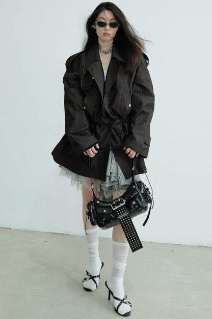 Pocket Windbreaker Jacket