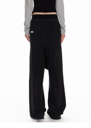 Velvet Star Fur Hooded Zip Up & Wide Casual Pants - My Store