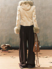 Casual Brown Wide Leg Pants - My Store