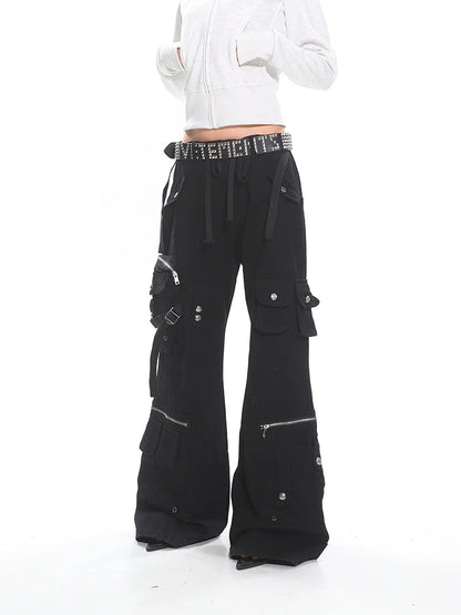 Cargo Pants with Multi-Pocket Detail
