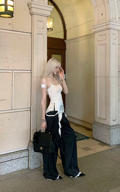 Invisible Fishline White Camisole