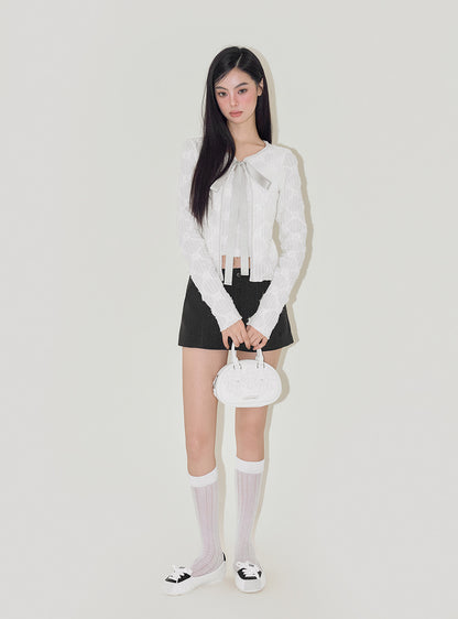 Botai Lace Two-Piece Cardigan