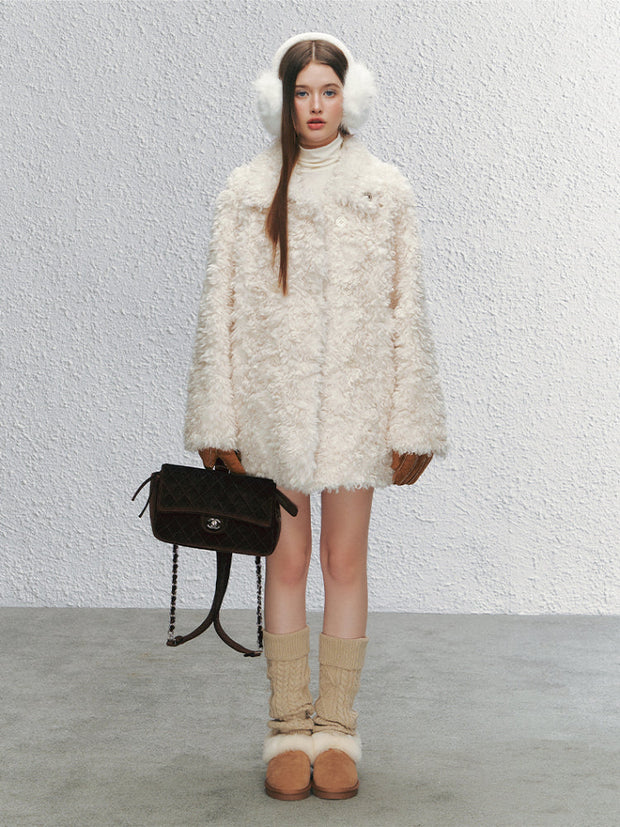 Fur Lined Fur Coat