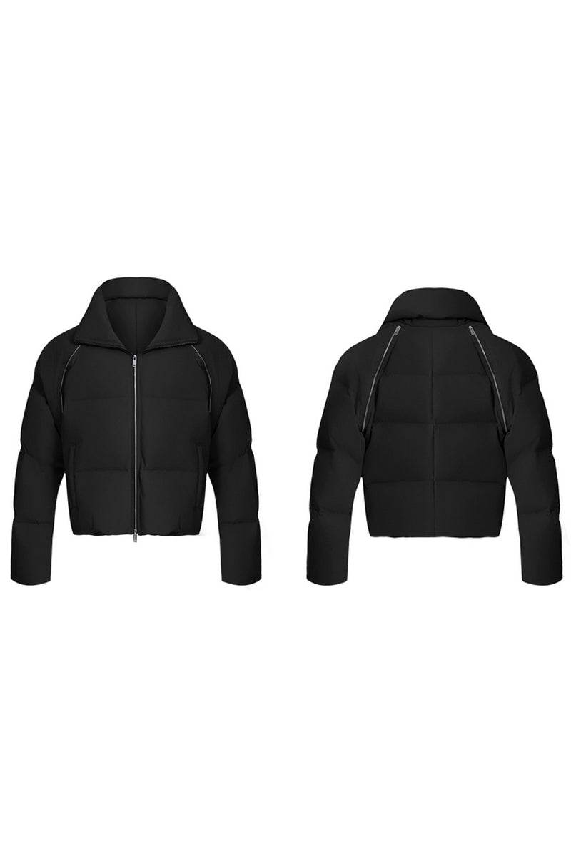 Cropped Heavyweight Puffer Jacket - My Store