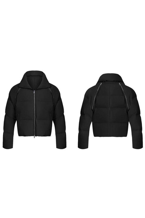 Cropped Heavyweight Puffer Jacket - My Store