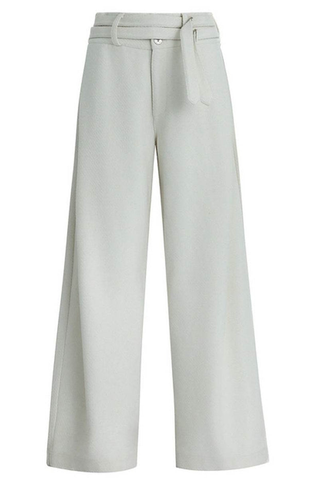 Asymmetric Metal Button Pants - My Store