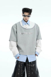 Layered Look Colorblock Sweatshirt - My Store