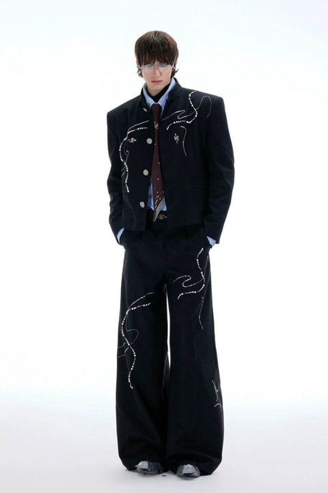 Snake Year Suit Trousers - My Store