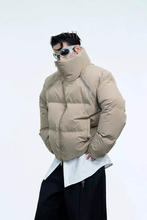 Cropped Heavyweight Puffer Jacket - My Store