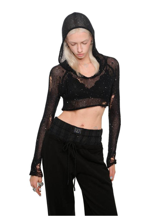 1Jinn Studio Patchwork Wide Leg Sweatpants - My Store