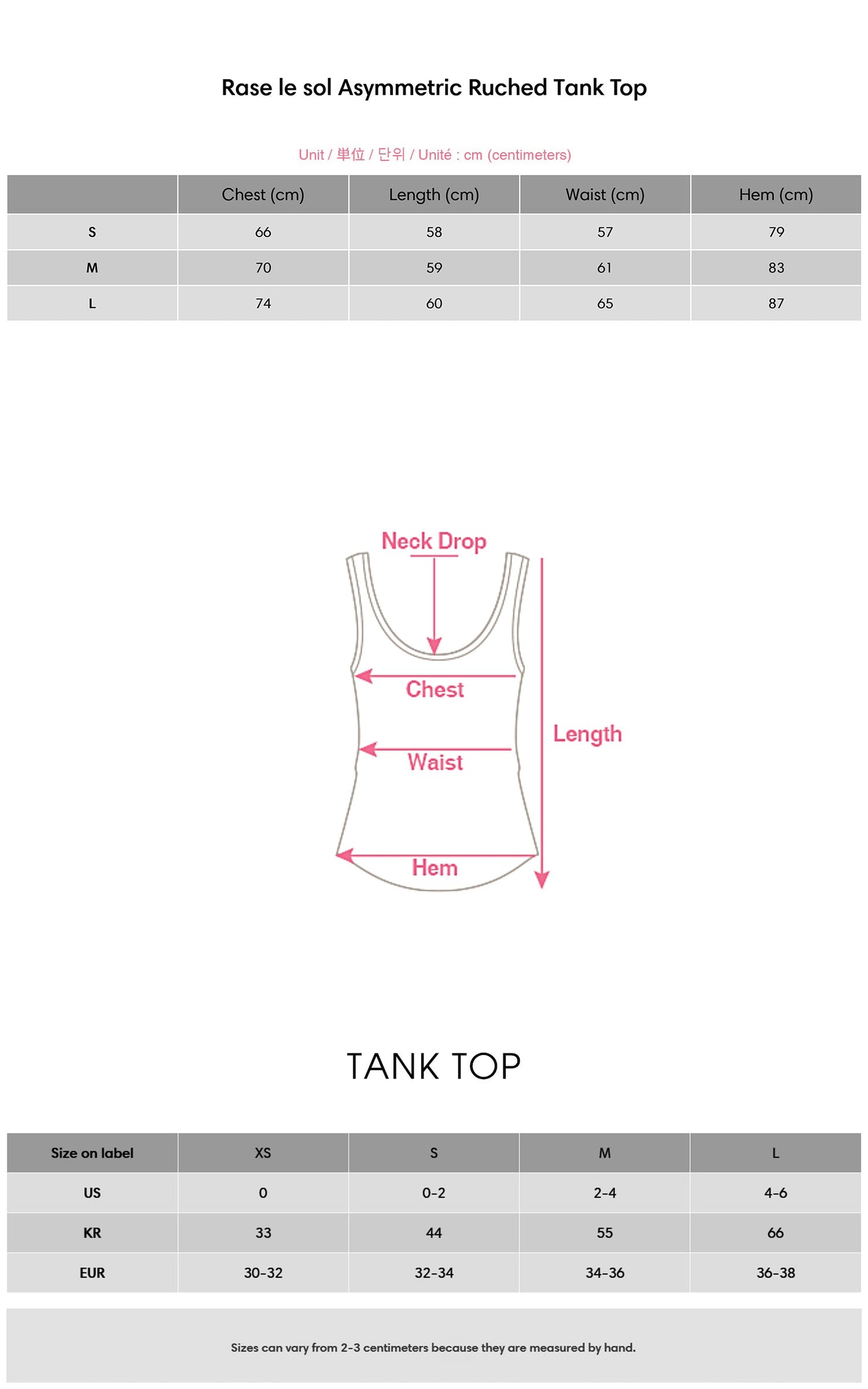 Asymmetric Ruched Tank Top
