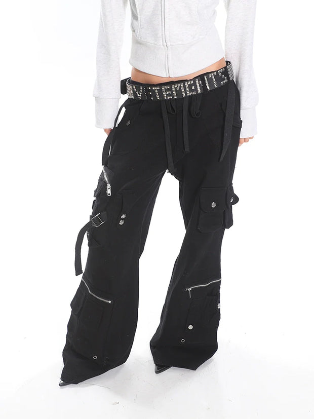 Cargo Pants with Multi-Pocket Detail