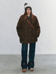 Fur Lined Fur Coat