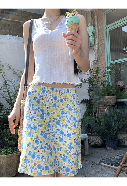White Lace Camisole Top