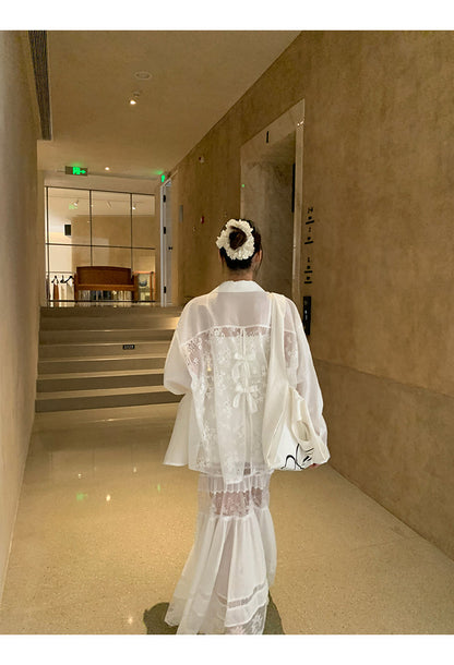 See Through Skirt Dress