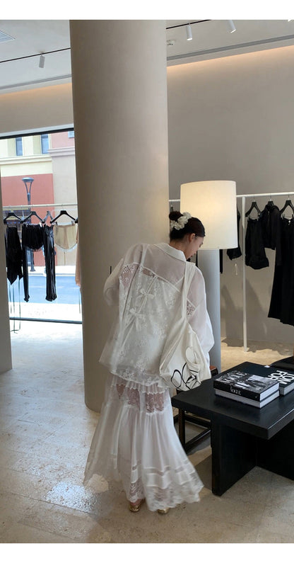 See Through Skirt Dress