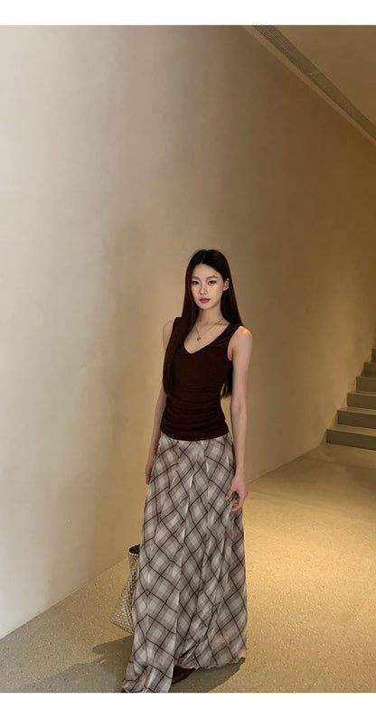 Brown Camisole Top