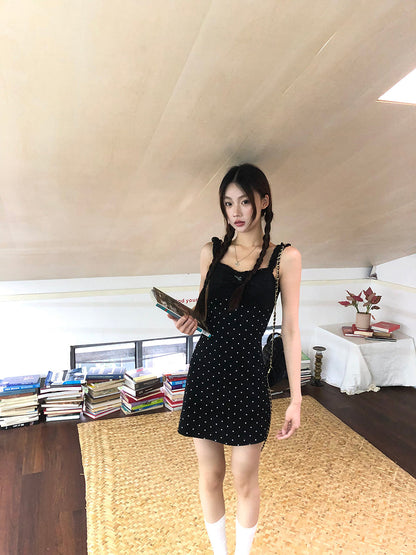 Black Polka Dot Dress