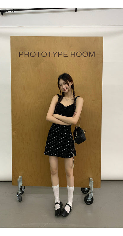 Black Polka Dot Dress