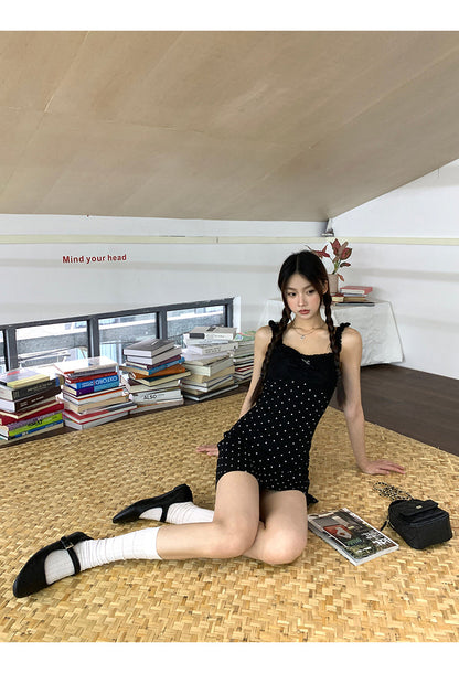 Black Polka Dot Dress