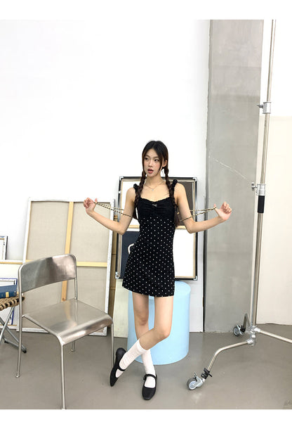 Black Polka Dot Dress