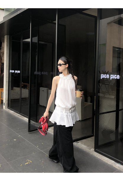 Jia Floral Pattern Belt Dress