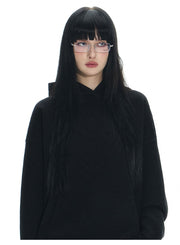 Silver Narrow Frame Glasses