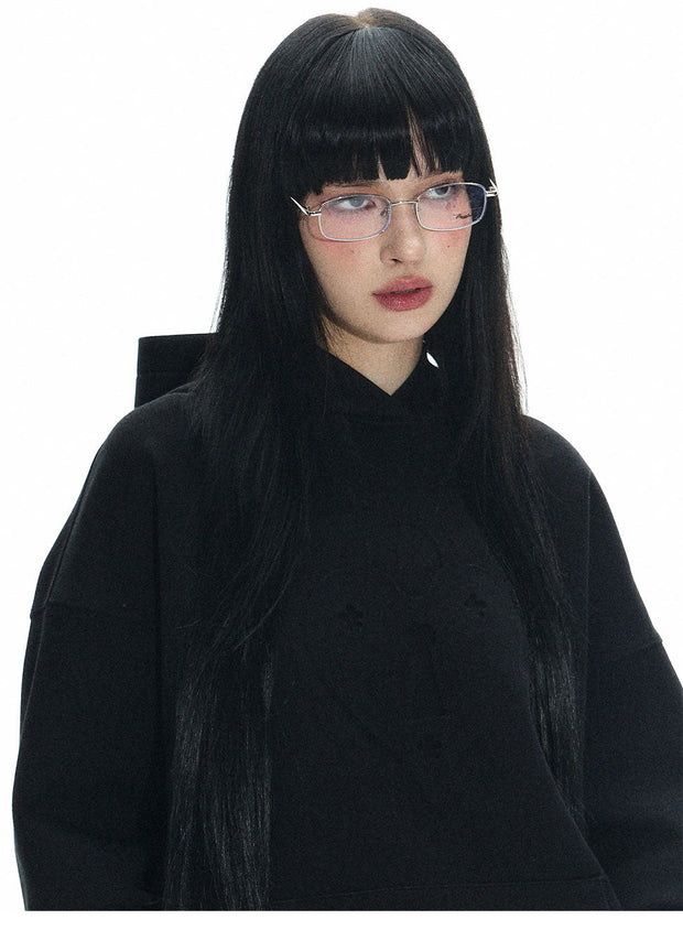 Silver Narrow Frame Glasses