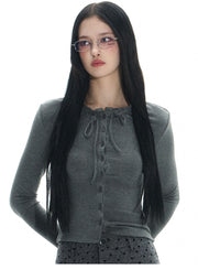 Silver Narrow Frame Glasses