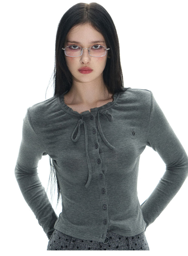 Silver Narrow Frame Glasses