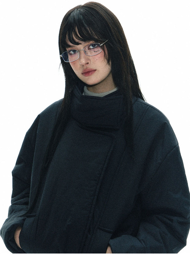 Silver Narrow Frame Glasses