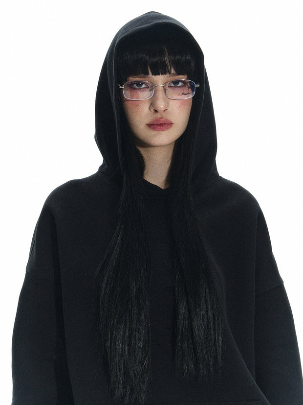 Silver Narrow Frame Glasses