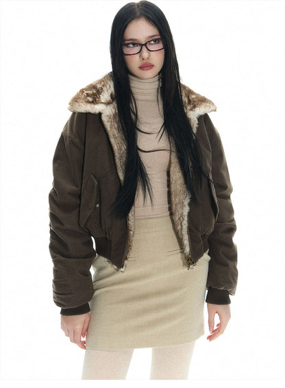 Double Sided Reversible Mink Fur Jacket