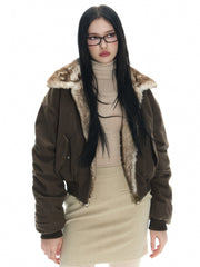 Double Sided Reversible Mink Fur Jacket