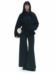 Tie Wrap Double Breasted Thermal Coat