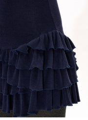 Long Sleeve Ruffle Skirt Dress