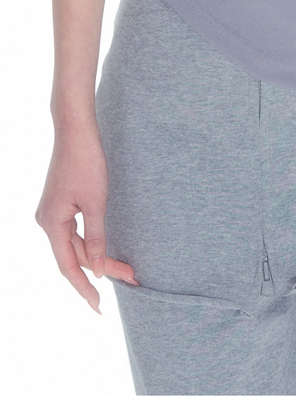 取り外し可能なスカート付きストレートレッグパンツ