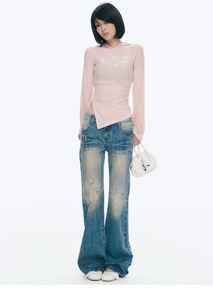Ripped Distressed Skinny Jeans