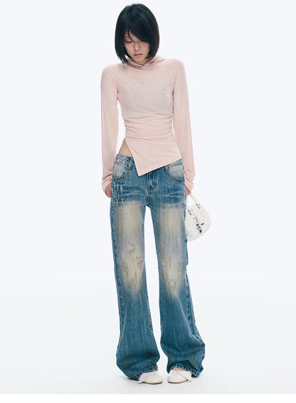 Ripped Distressed Skinny Jeans