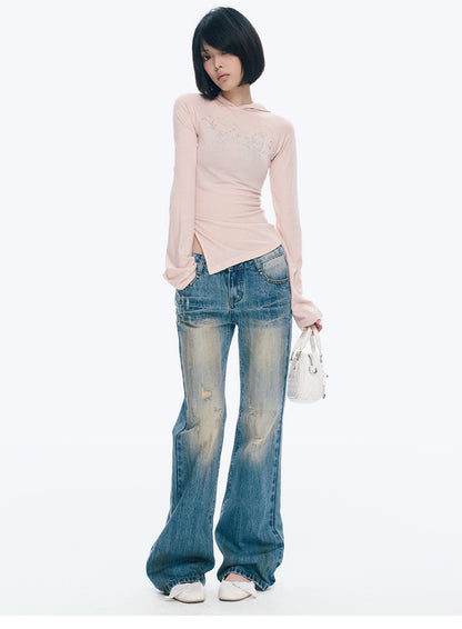 Ripped Distressed Skinny Jeans
