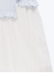 White Ballet Style Lace A-Line Skirt