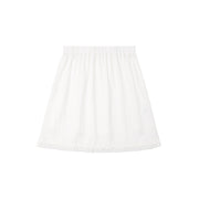 White Ballet Style Lace A-Line Skirt