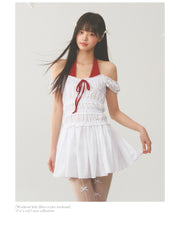 Patchwork Stripe Dress