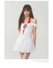 Patchwork Stripe Dress